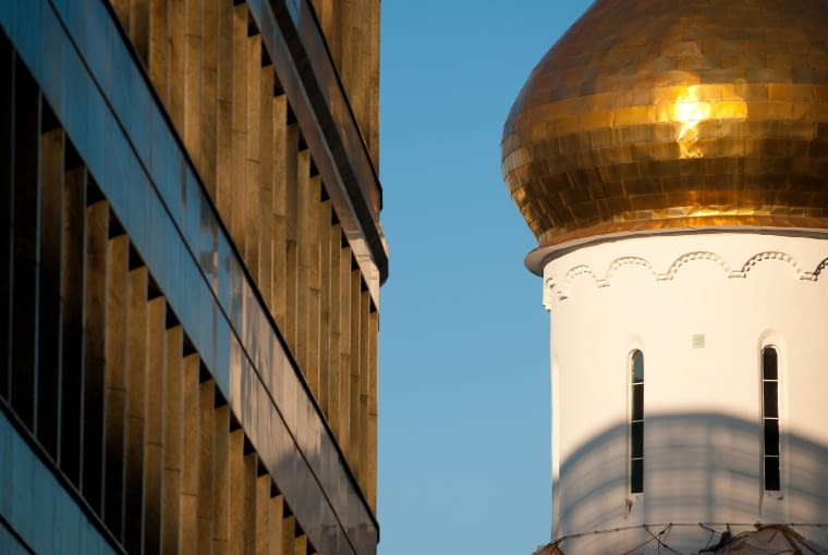 White Square Office Center - kompleks biurowców na Placu Białym w Moskwie. Proj. APA Wojciechowski White Square Office Center - kompleks biurowców na Placu Białym w Moskwie. Proj. APA Wojciechowski