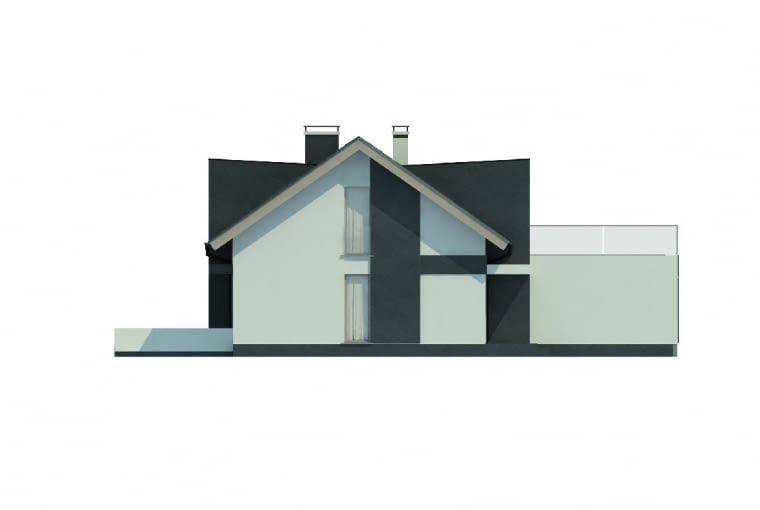 Elewacja boczna Elewacja boczna