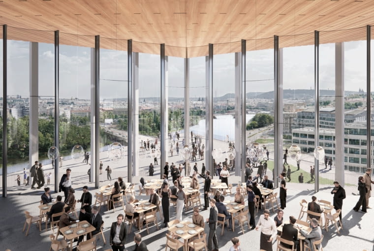 Filharmonia Wełtawska w Pradze. Proj. BIG Filharmonia Wełtawska w Pradze. Proj. BIG