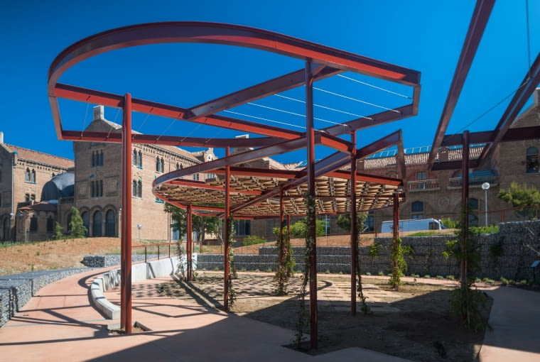 Kālida Sant Pau w Barcelonie. Proj. Miralles Tagliabue EMBT Kālida Sant Pau w Barcelonie. Proj. Miralles Tagliabue EMBT