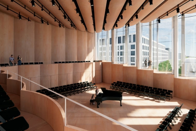 Filharmonia Wełtawska w Pradze. Proj. BIG Filharmonia Wełtawska w Pradze. Proj. BIG