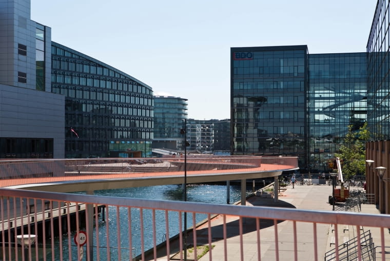 Rowerowy most w Kopenhadze