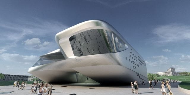 Zaha Hadid Architects Guggenheim w Wilnie