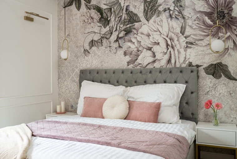 Glamour i złoto - eleganckie mieszkanie we Wrocławiu