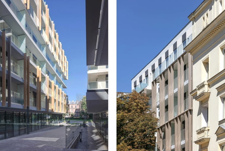 Apartamenty przy pasażu. Proj. MTA Architekci Apartamenty przy pasażu. Proj. MTA Architekci