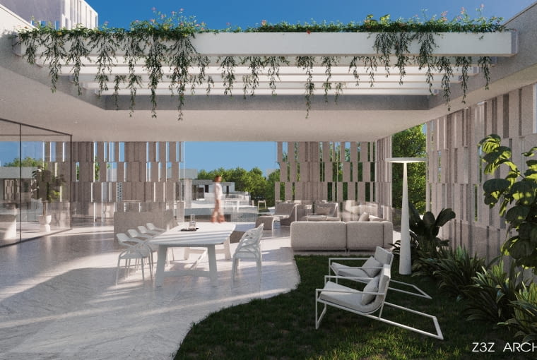 Dom w Chmurach. Proj. Z3Z ARCHITEKCI Dom w Chmurach. Proj. Z3Z ARCHITEKCI