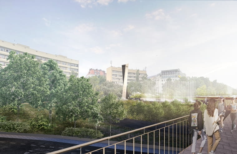 Projekt pomnika Bitwy Warszawskiej 1920 prygotowany przez Nizio Design International