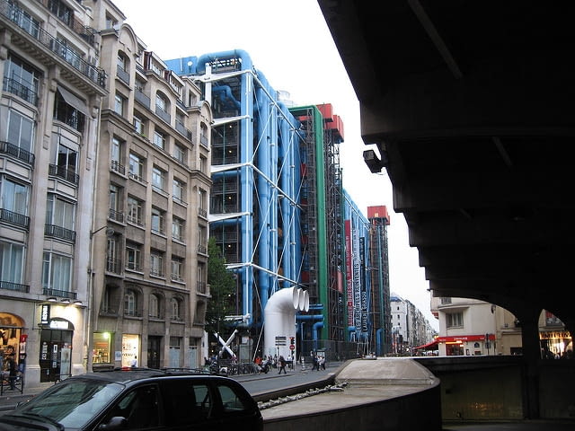 Centrum Pompidou, Paryż, proj. Renzo Piano i Richard Rogers Centrum Pompidou, Paryż, proj. Renzo Piano i Richard Rogers