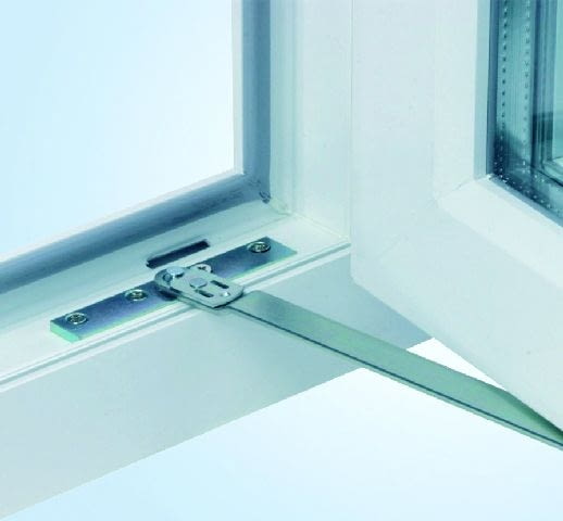 Hamulec jest jednym z dodatkowych elementów okuć, w który samodzielnie można doposażyć okno image description