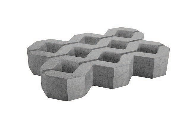 NOWA TECHNOLOGIA W miejscach szczególnie stromych warto wzmocnić stok perforowanymi płytami (betonowymi, metalowymi lub z tworzywa) przypominającymi plastry miodu (1). W otworach wypełnionych urodzajną ziemią sadzimy rośliny albo wypełniamy je kruszywem.