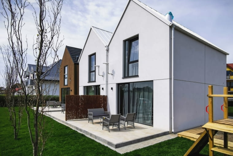 Domki letniskowe w Jastrzębiej Górze. Proj. Piotr Kowalczyk Domki letniskowe w Jastrzębiej Górze. Proj. Piotr Kowalczyk