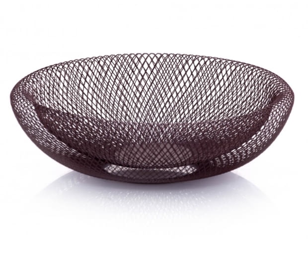 Home&you: patera Botella S z podwójnej metalowej siatki. Przeceniona z 45 zł na 31,50 zł. home&you, wyprzedaż, akcesoria, gadżety, dodatki, wnętrza