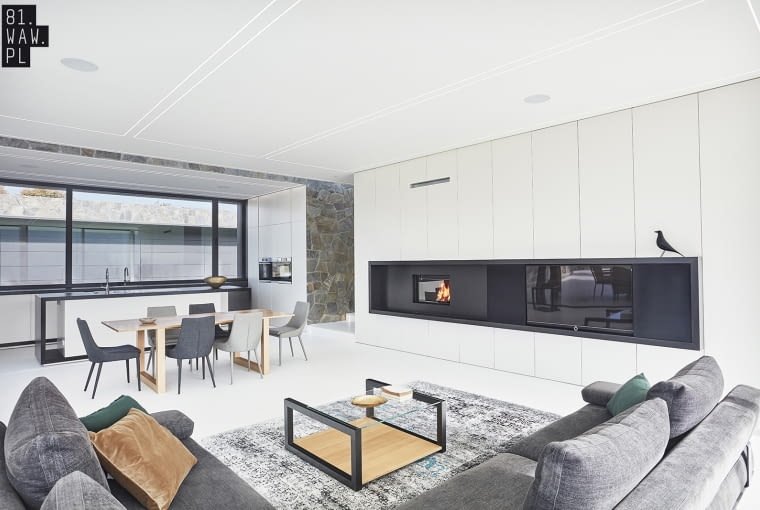 Dom Polny - wnętrza. Proj. 81.waw.pl