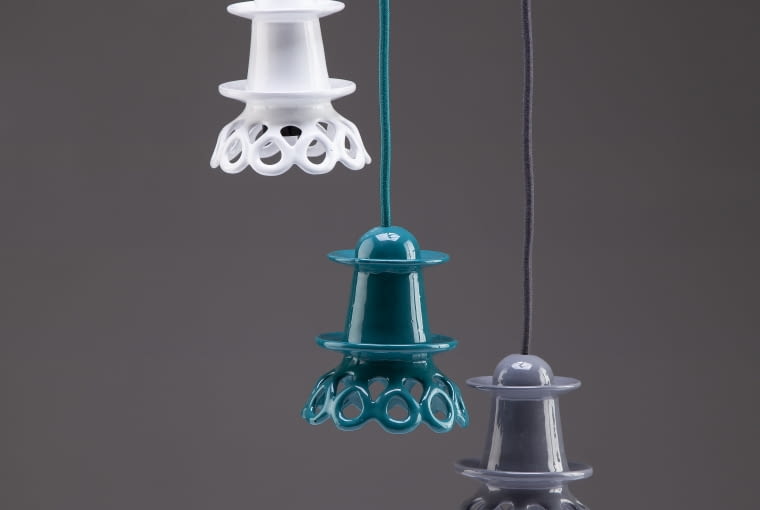 Zestaw 3 lamp Nenu, 2015 rok, Dorota i Malwina Grześkiewicz