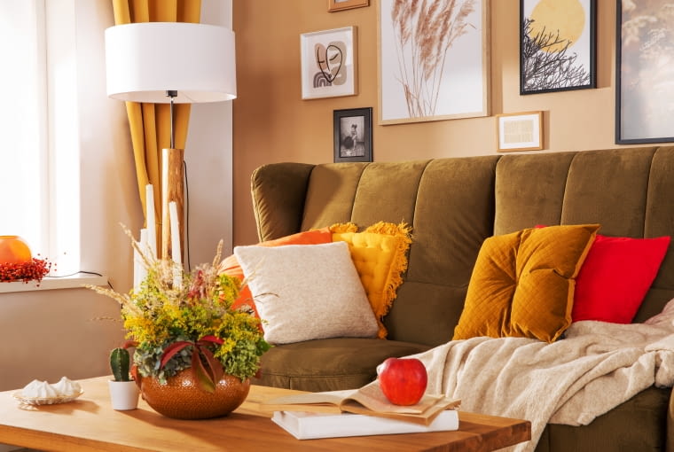 Listopadowe brązy w aranżacji