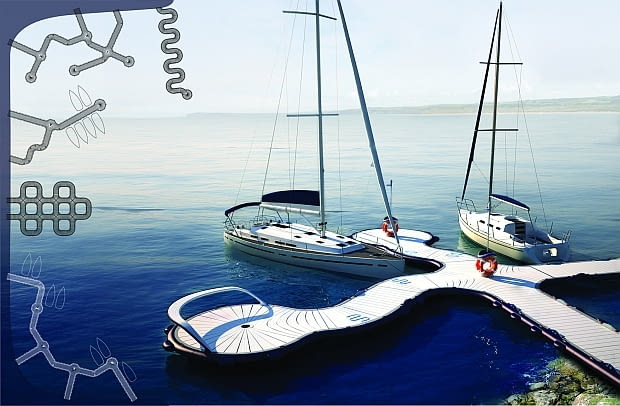 "Marinna" - projekt przystani autorstwa Dominiki Drezner Red Dot, Marrina, Dominika Drezner, polskie red doty