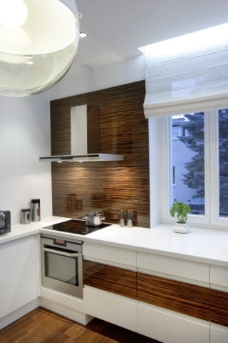 Wnętrza apartamentu - kuchnia Wnętrza apartamentu - kuchnia