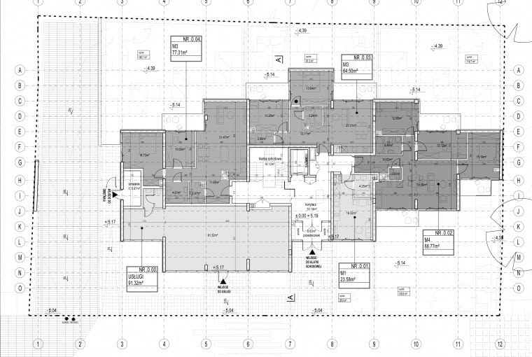 Apartamenty Potocka. Proj. POLE Architekci Apartamenty Potocka. Proj. POLE Architekci