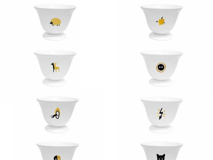 Filiżanki marki Czaszka - wzory. Czaszka, filiżanki, oryginalna filiżanka, polski projekt, polski design,