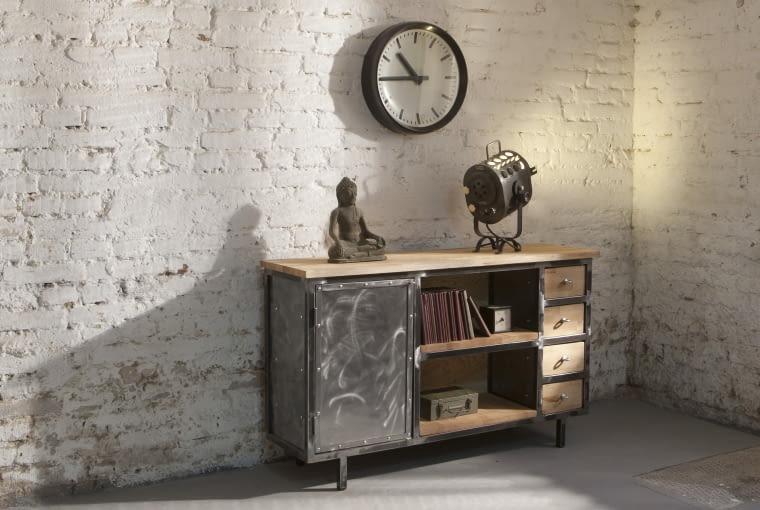 Wyposażenie w stylu industrialnym styl industrialny