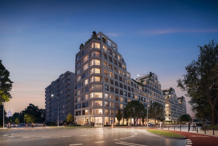 MURANO w Warszawie. Proj. BBGK Architekci