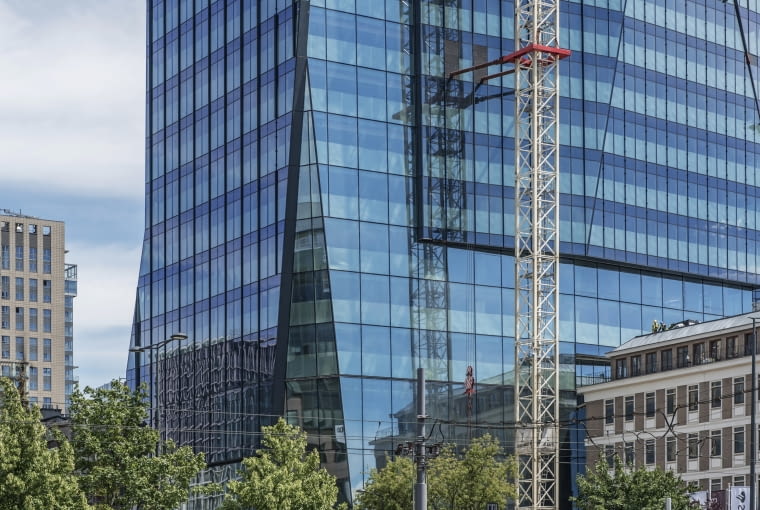 Budowa The Bridge w Warszawie