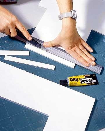 WYKONANIE RAMKI DO ZDJEC Z PIANKI POLIURETANOWEJ