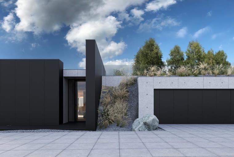 Dom na wzniesieniu - RE: HOUSE IN THE ROCK. Proj. REFORM Architekt Dom na wzniesieniu - RE: HOUSE IN THE ROCK. Proj. REFORM Architekt