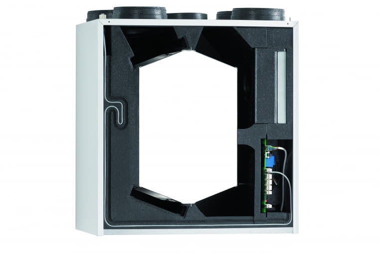 Centrala wentylacyjna z wymiennikiem przeciwprądowo-krzyżowym