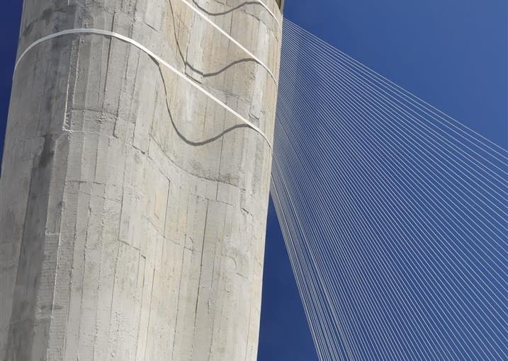 Jednostka Marsylska, proj. Le Corbusier - północny komin wentylacyjny