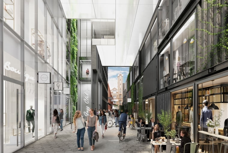 Pasaż OFF Piotrkowska Center. Pasaż OFF Piotrkowska Center.