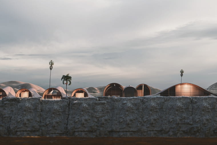 Beris Eco Camp irańskiego architekta Mohammada Aref Ghorban