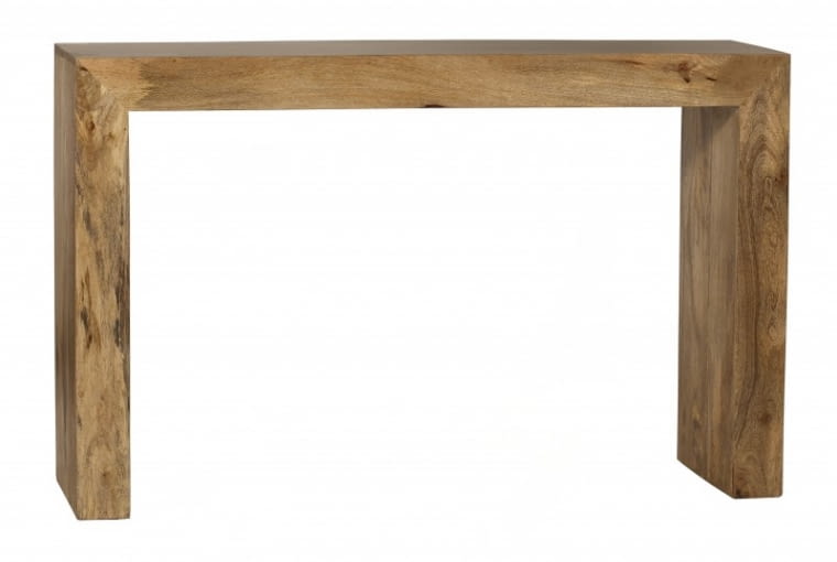 Konsola 081, drewno mango, 120 x 40 cm, wys. 80 cm, cena: 1189 zł, belbazaar.pl Meble z drewna