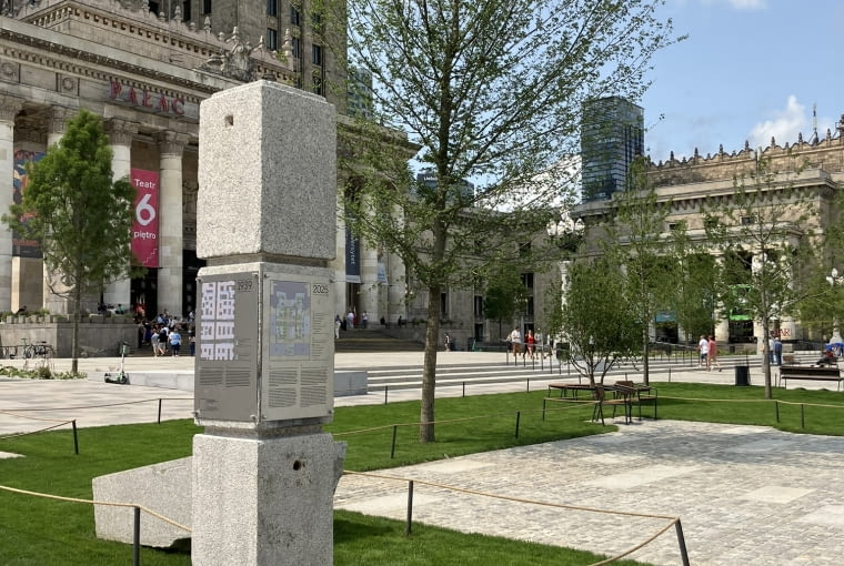 Plac Centralny w Warszawie. Plac Centralny w Warszawie.