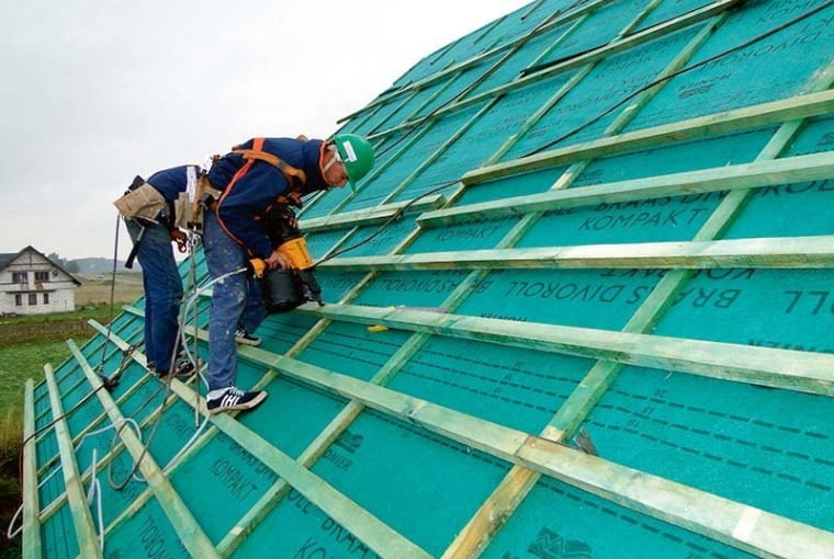 Pokrycie wstępne jest warstwą decydującą o wentylacji dachu