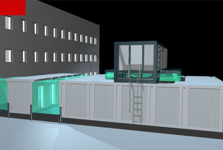 Polowe Centrum Ratunkowe. Proj. Marcin Wojnowski Polowe Centrum Ratunkowe. Proj. Marcin Wojnowski