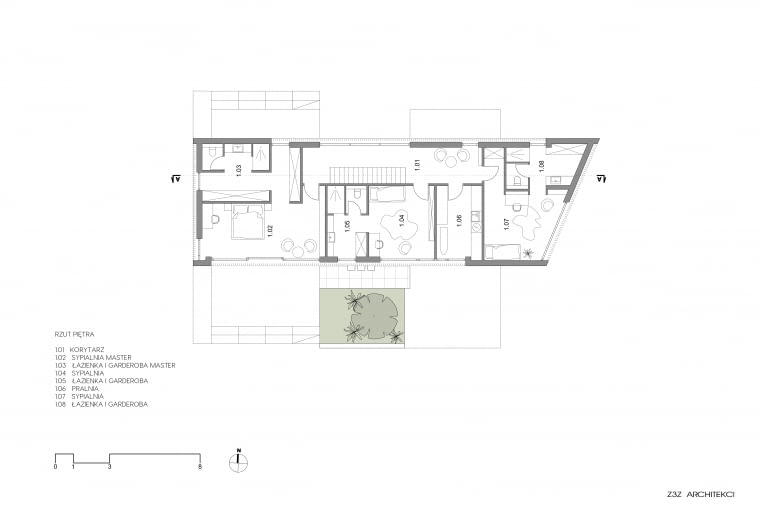 Dom w Zibacie (Meksyk). Proj. Z3Z ARCHITEKCI Dom w Zibacie (Meksyk). Proj. Z3Z ARCHITEKCI