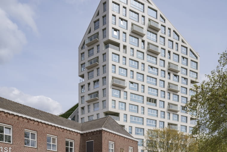 Nieuw Bergen w Eindhoven. Proj. MVRDV Nieuw Bergen w Eindhoven. Proj. MVRDV