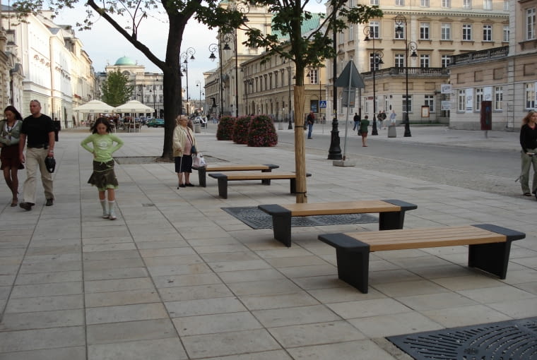 Krakowskie Przedmieście Fot. autorska pracownia urbanistyczna Krzysztofa Domaradzkiego