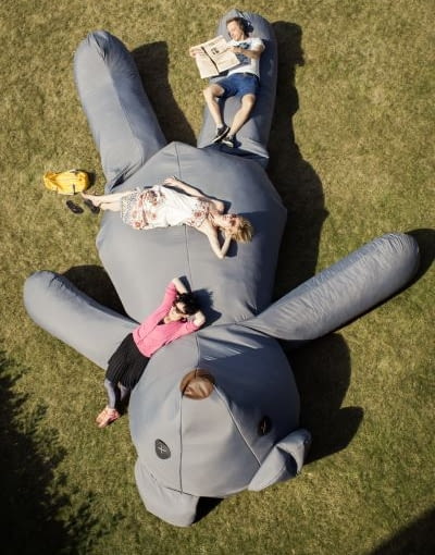 "Przytulanka" - proj. Iza Rutkowska z Fundacji Form i Kształtów Przytulanka, miś w Warszawie