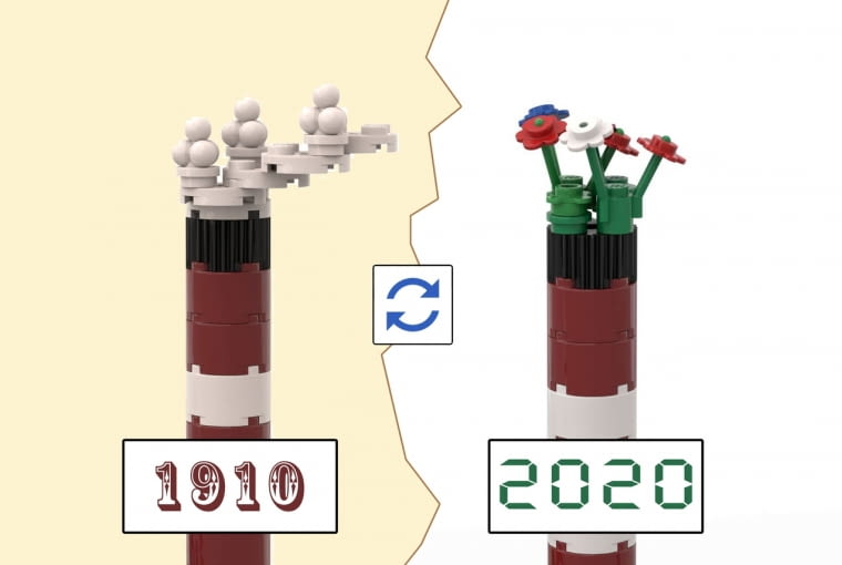 Elektrownia Scheilblera z klocków Lego. Proj. Michał Duda Elektrownia Scheilblera z klocków Lego. Proj. Michał Duda