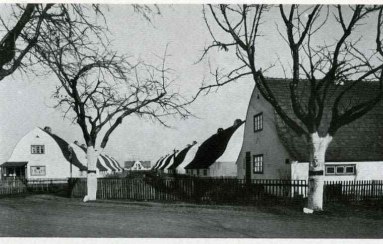 Osiedle Ołtaszyn we Wrocławiu 1920-25. Zdjęcie ze zbiorów wystawy "Ernst May (1886-1970). Nowe miasta na trzech kontynentach" "Ernst May (1886-1970). Nowe miasta na trzech kontynentach"