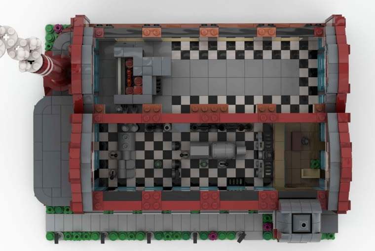 Elektrownia Scheilblera z klocków Lego. Proj. Michał Duda Elektrownia Scheilblera z klocków Lego. Proj. Michał Duda