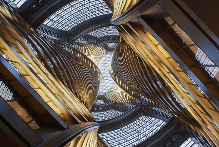 Wieżowiec Leeza Soho w Pekinie. Proj. Zaha Hadid Architects Wieżowiec Leeza Soho w Pekinie. Proj. Zaha Hadid Architects