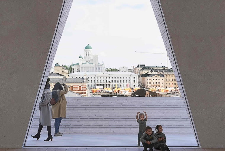 Muzeum Architektury i Wzornictwa w Helsinkach. Proj. JKMM Architects Muzeum Architektury i Wzornictwa w Helsinkach. Proj. JKMM Architects