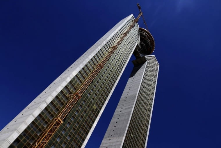 Wieżowiec In Tempo w Benidorm w Hiszpanii.