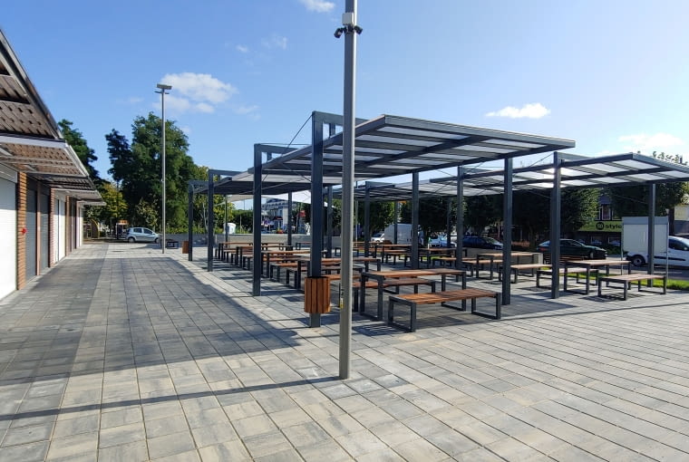 Targowisko modułowe we Władysławowie. Proj. Smart Mod Targowisko modułowe we Władysławowie. Proj. Smart Mod