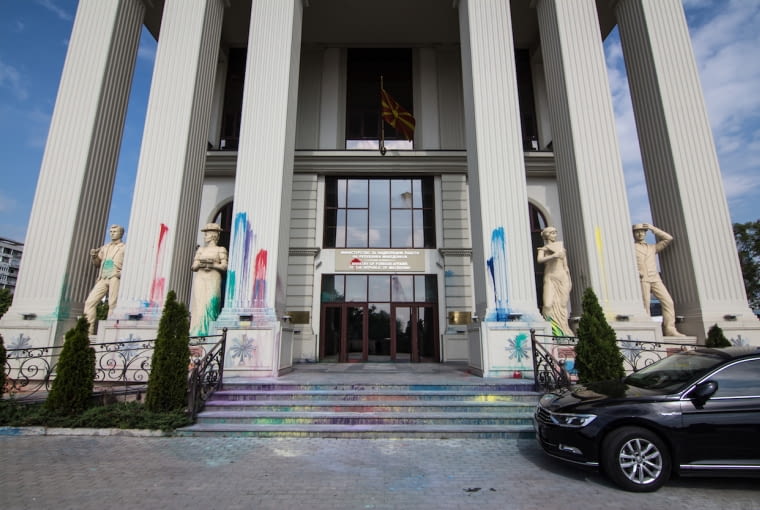 Kolorowa Rewolucja w Skopje