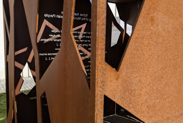 Kubik - upamiętnienie getta we Włodawie