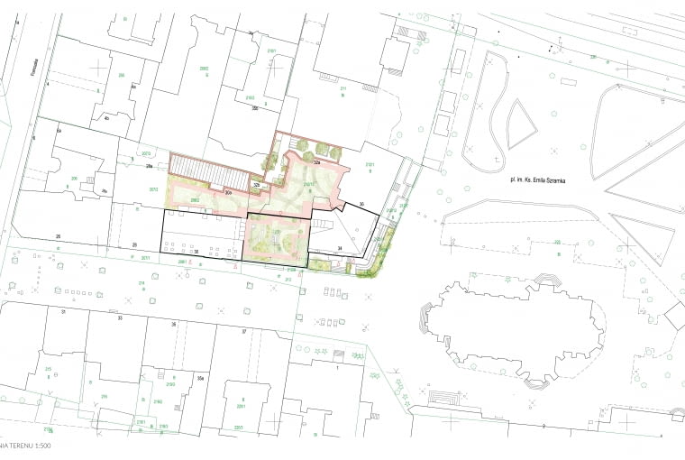 Kamienice przy ul. Mariackiej 30,32 i 34 w Katowicach. Proj. OVO Grąbczewscy Architekci Kamienice przy ul. Mariackiej 30,32 i 34 w Katowicach. Proj. OVO Grąbczewscy Architekci